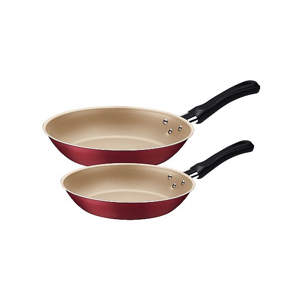 Jogo Frigideiras Alumínio Teflon Tramontina 20198726