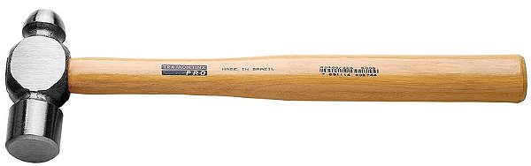 Martelo Bola Com Cabo Madeira 300 G Tramontina 40400012