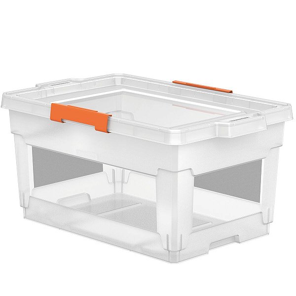 Caixa Organizadora 60L Transparente Tramontina 92555011