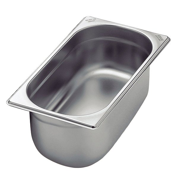 Cuba Inox 1/3 Profundidade 150Mm 5,42L Tramontina 61055150