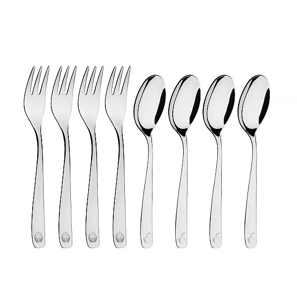 Kit Talheres Sobremesa Inox Alto Tramontina 66958670