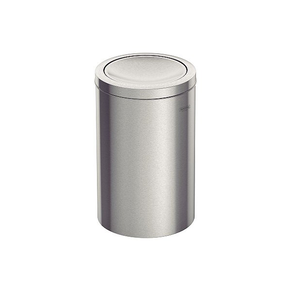 Lixeira Inox Swing 20L Polido Basculante Tramonti 94542120