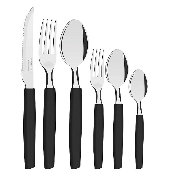 Faqueiro C/ Facas P/ Churrasco 24 Peças Tramontina 23299073