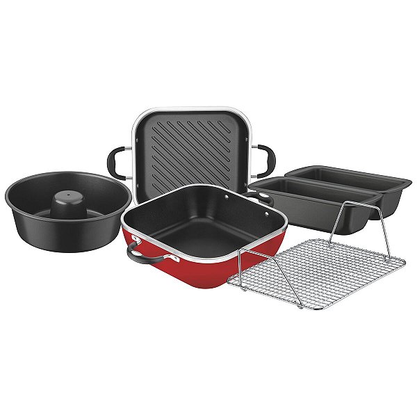 Kit Lyon 360 Alumínio Forjado Teflon 5,6L Tramontin 20999753
