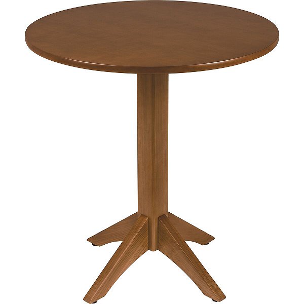 Mesa Madeira London Redonda Amêndoa Tramontina 14065170