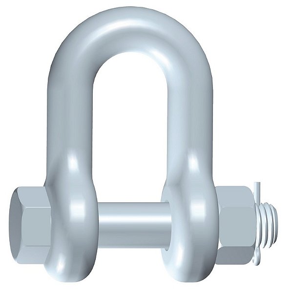 Manilha Reta Pino Porca Cupilha 3/4 Tramontina 33820406