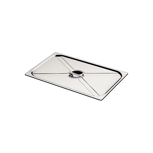 Tampa Inox S/ Recorte Cuba 52Cm 32Cm 1/1 Tramontina 61093110