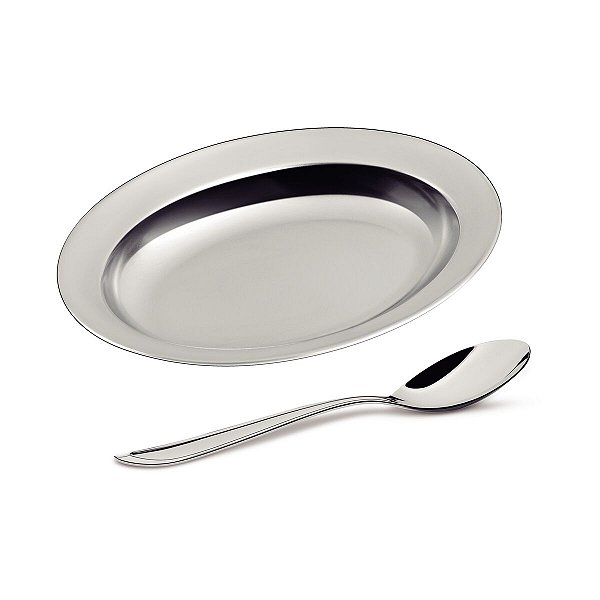 Jogo Inox P/ Arroz 2Pcs Buena Tramontina 64700120