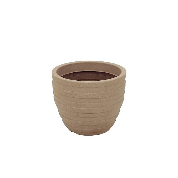 Vaso Cachepo Inca Médio Areia Tramontina 92787000