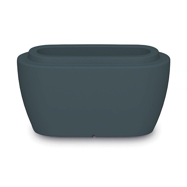 Vaso Cachepo Tina Pequeno Grafite Tramontina 92772007