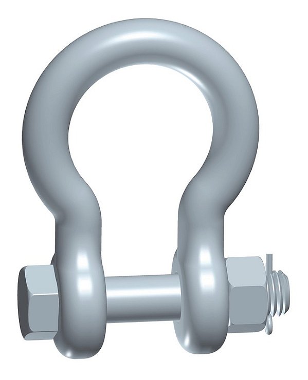 Manilha Curva Pino Porca Cupilha 1 1/8 Tramontina 33820509