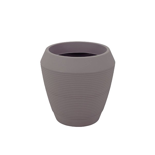 Vaso Cachepo Egipcio Grande Cinza Tramontina 92783210