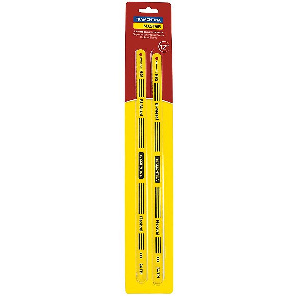 Conjunto Laminas Arco Serra 12 Bi-Metal Tramontina 43302902