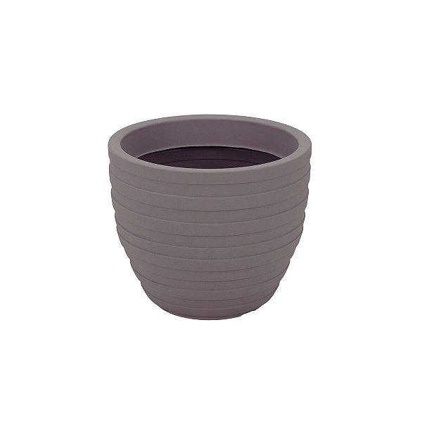 Vaso Cachepo Inca Grande Cinza Tramontina 92786210