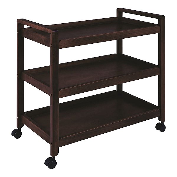 Carro Mesa Apoio Servir Gourmet Madeira Tramontina 14071400