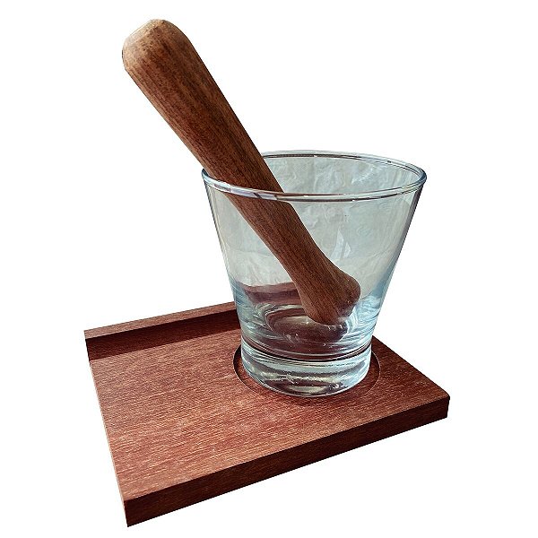 Kit Caipirinha Tabua Copo Pilão Tramontina 10239211