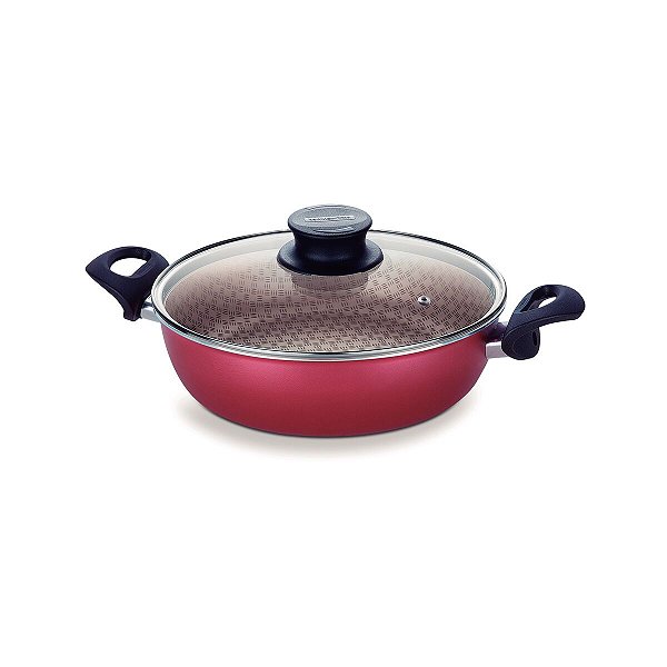 Panela Fritadeira Vermelha 22Cm Paris Tramontina 20500722