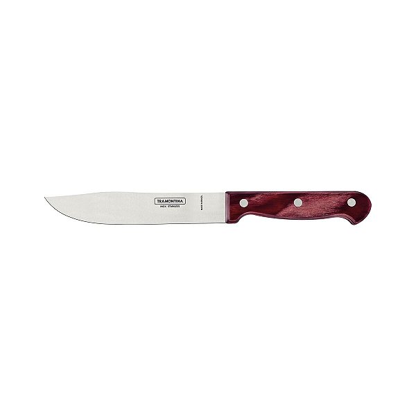 Faca Cozinha Inox 6 Polywood Madeira Tramontina 21126176