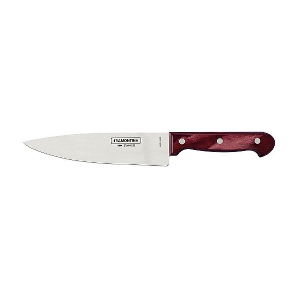 Faca Para Carne Inox 7 Polywood Madeira Tramontina 21131177