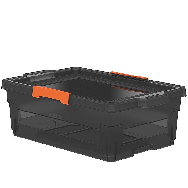 Caixa Organizadora 40L Sem Rodas Fumê Tramontina 92553012