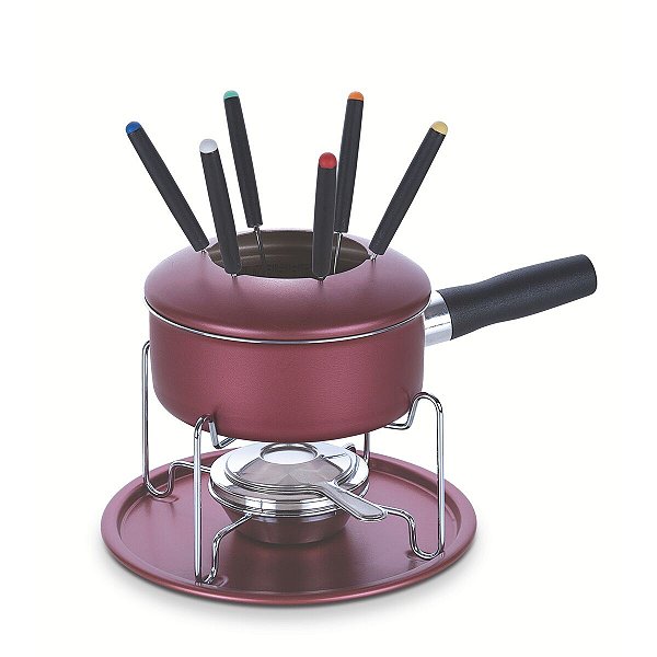 Aparelho Fondue Aluminio Vermelho Tramontina 20553714