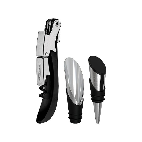 Abridor Rolha Tampa Vinhos 3Pç Harmoniza Tramontina 25599010