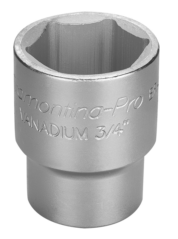 Soquete Sextavado 38Mm Encaixe 3/4 Tramontina 44861138