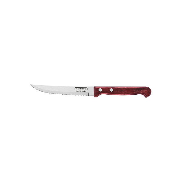 Faca Churrasco Inox 5 Polywood 21122175