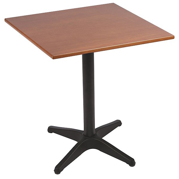 Mesa Quadrada Col. Preto Amendoa 70Cm 14068172