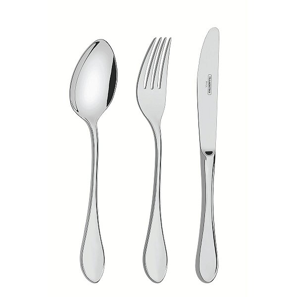 Faqueiro Aco Inox 101Pcs Italy 66932425