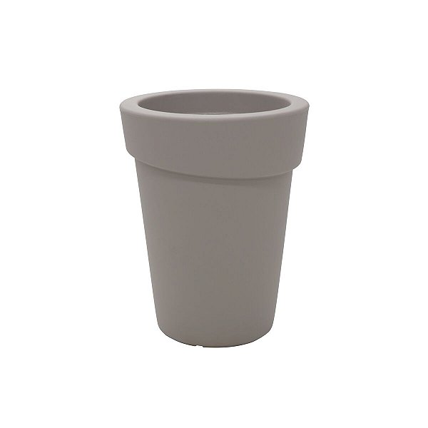 Vaso Tramontina Gipsy Em Polietileno Concreto 70 Cm 92775210