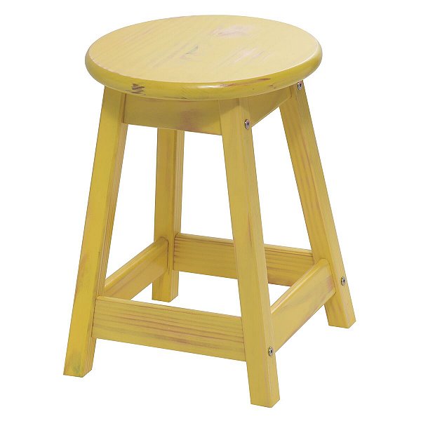 Banqueta Rustica Baixa Amarelo Tramontina 91411147