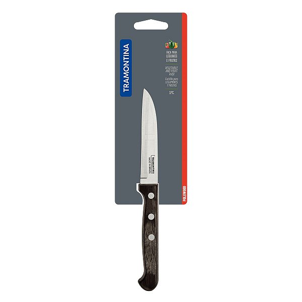 Faca Legumes Inox 3 Polywood 21121193