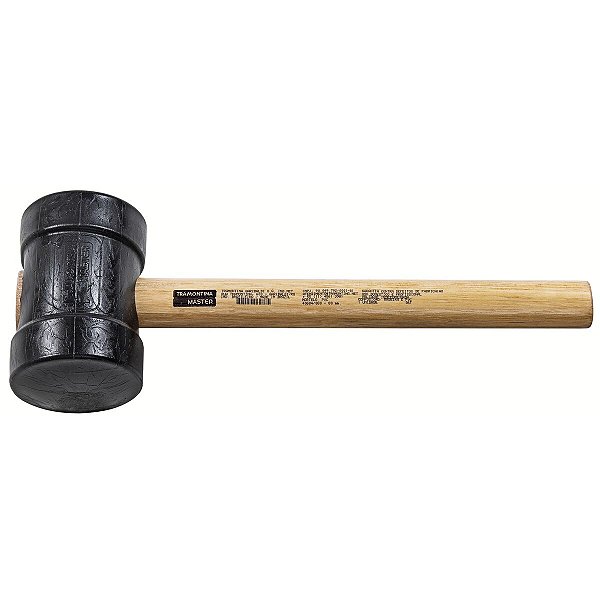 Martelo De Pvc 80 Mm Tramontina Com Cabo De Madeira 40684080