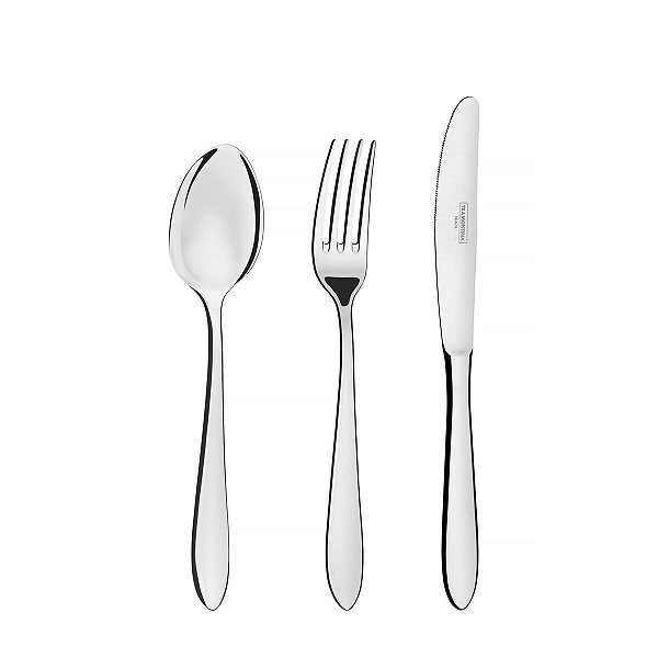 Faqueiro Aco Inox 101 Pecas Satri 66982410