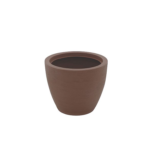 Vaso Prato Tramontina Asteca 38Cm Polietilen Marrom 92603109