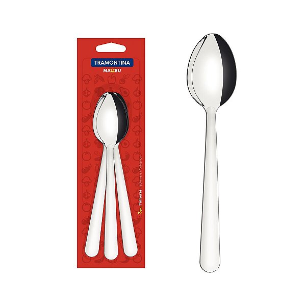 Conjunto De Colheres De Mesa 3 Peças 23743300