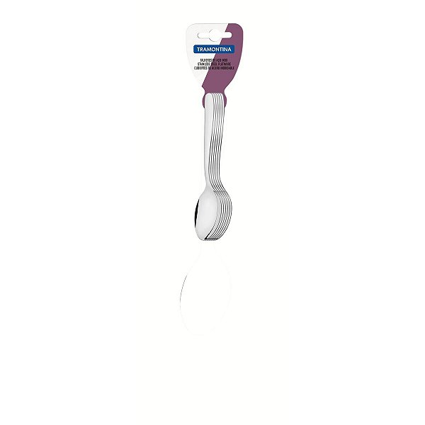 Jogo Colher Cha Aco Inox 6Pcs Havai Tramontina 66905075