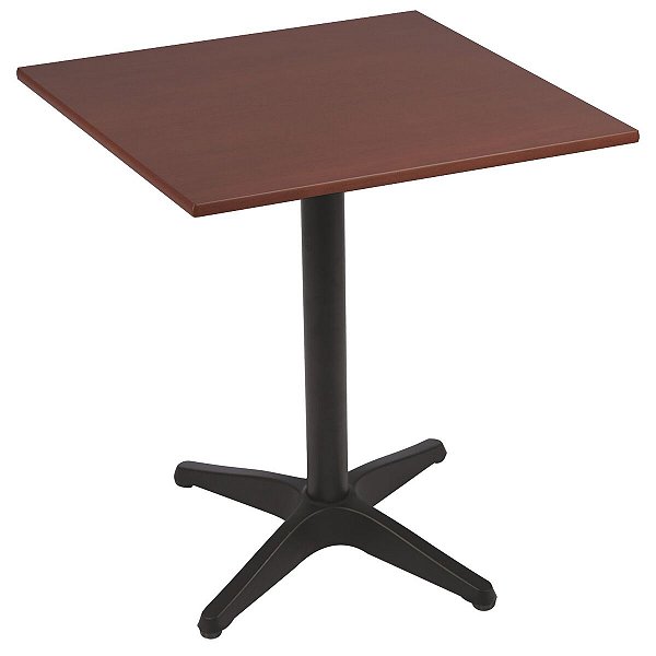 Mesa Quadrada Col. Preto Tabaco 80Cm 14068482