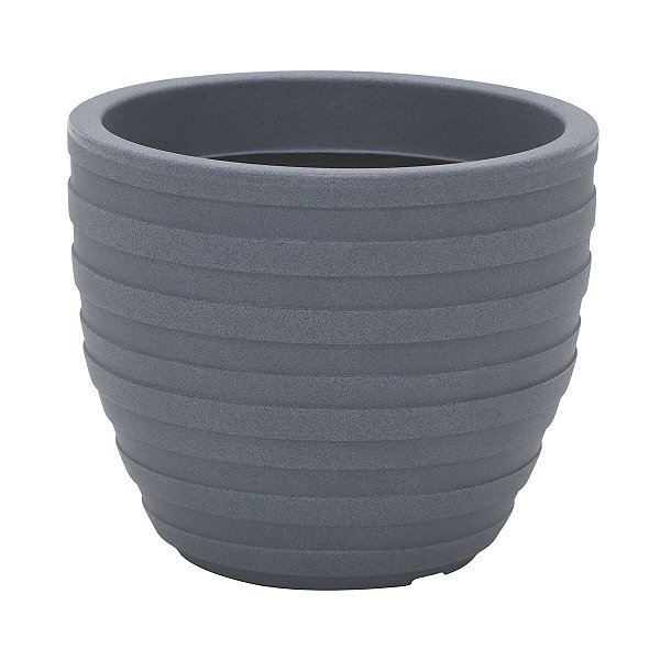 Vaso Tramontina Inca Em Polietileno Grafite 45 Cm 92786007