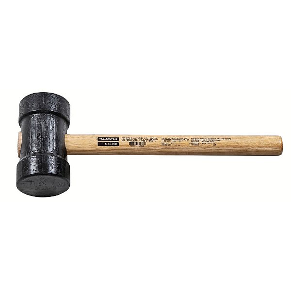 Martelo De Pvc 60 Mm Tramontina Com Cabo De Madeira 40684060