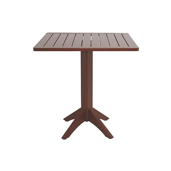 Mesa Quadrada Coluna Central 70Cm 13878076