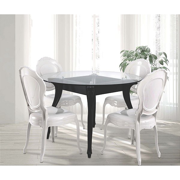 Mesa Belle Époque Preta Tramontina 92390009