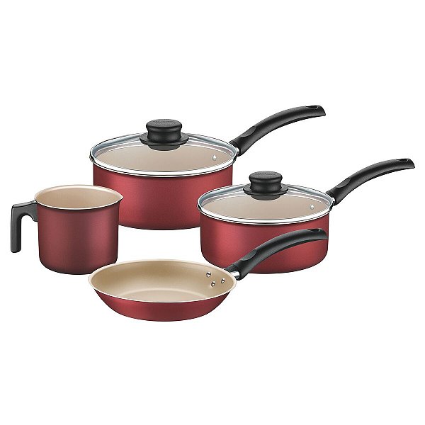 Jogo Panelas Alum 4Pc Turim 20298796