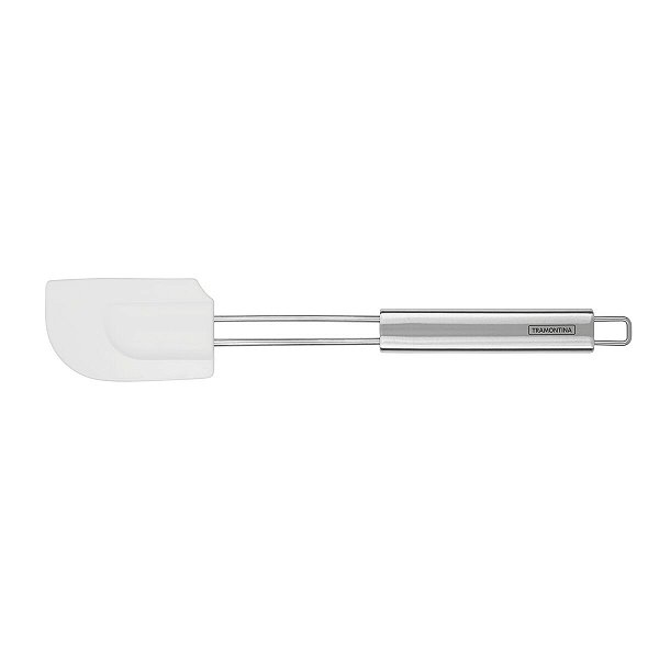 Espátula De Silicone Tramontina Marffim Em Aço Inox 63809400