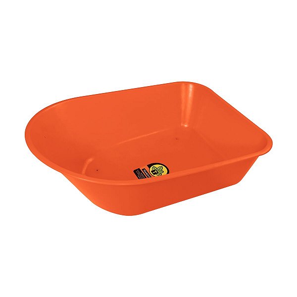 Caçamba Funda Tramontina Em Plástico Laranja 55 L 77723001