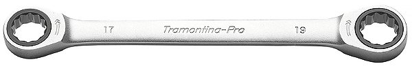 Chave Estrela Com Catraca 17X19 Mm 44634107