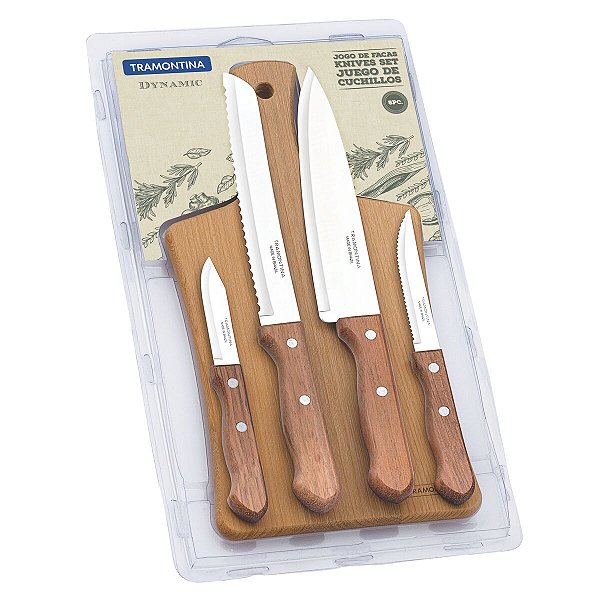 Conj. Facas Inox 5Pc Dynamic 22399018