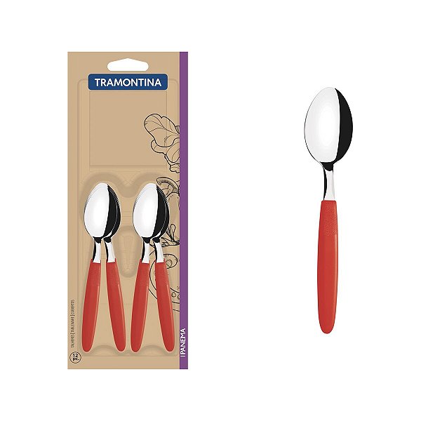 Conj Colheres Cha Inox 12Pc Ipanema 23367970