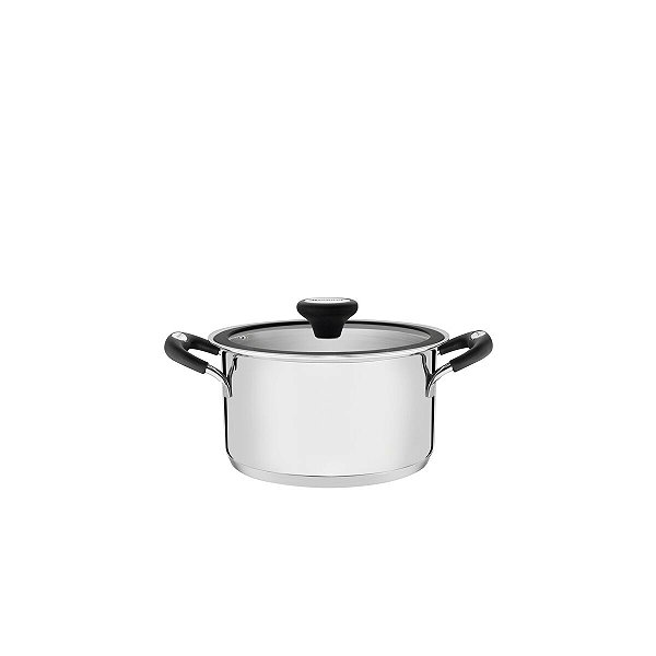Caçarola Funda Inox Fundo Triplo 16Cm 1,8L Tramonti 62124163